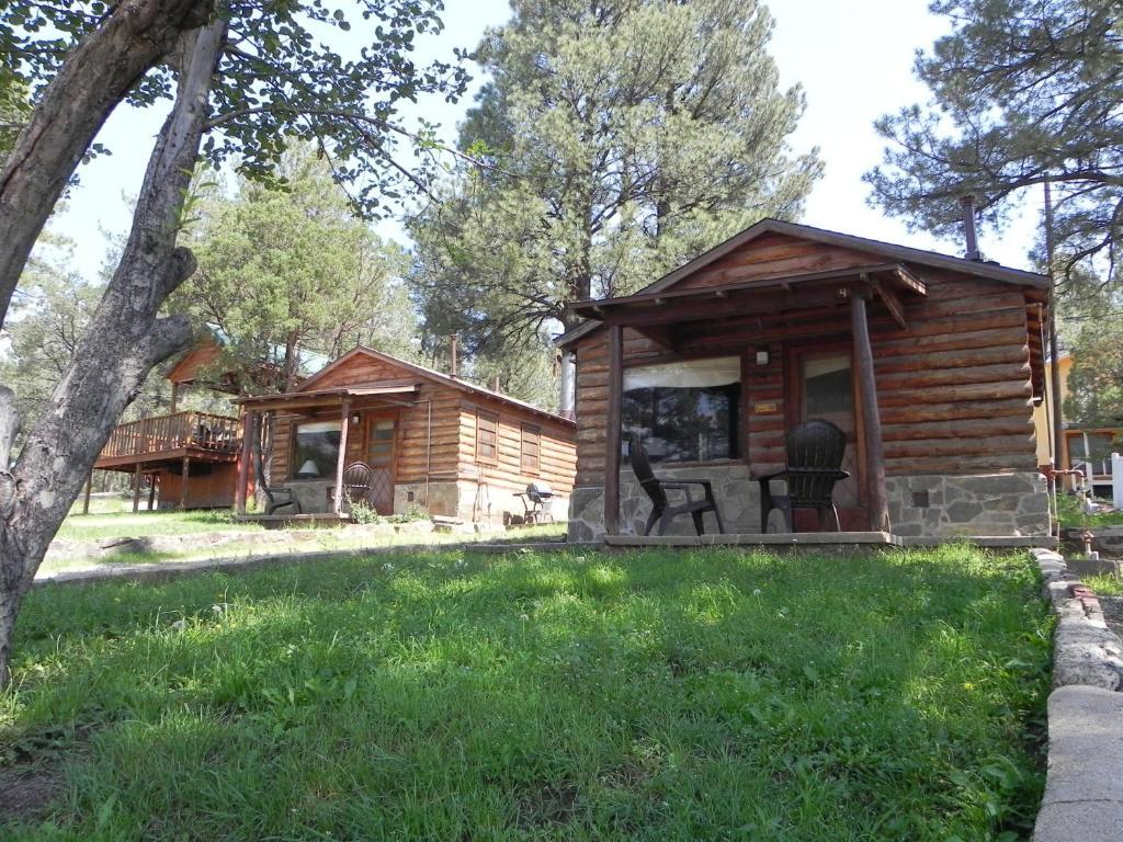 Apache Village Cabins Руидозо Экстерьер фото