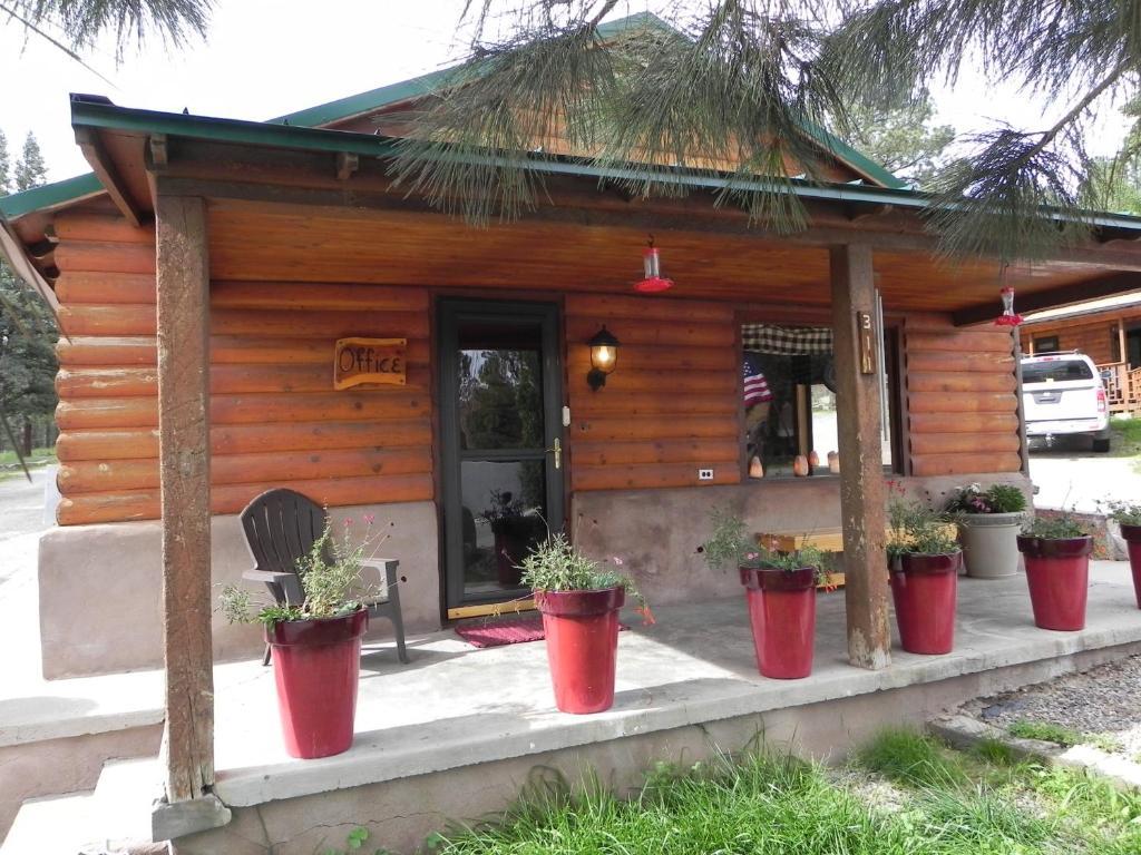 Apache Village Cabins Руидозо Экстерьер фото